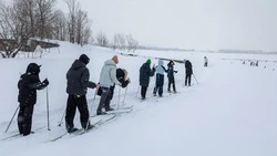 В Ново-Александровске подготовили трассу для лыжных тренировок