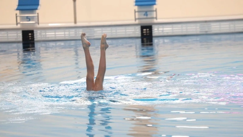 Юные сахалинские синхронистки разыграли медали в соло, дуэтах и фигурах 