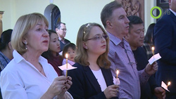 Сахалинские католики отметили Рождество в соборе Святого Иакова