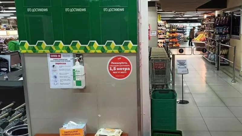 Сахалинские магазины станут усиленно защищаться от коронавируса