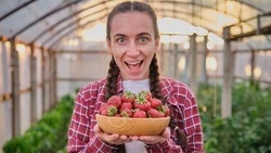Жительница Сахалина рассказала, как получить урожай клубники на островном участке