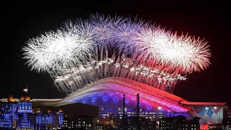 В Сочи зажгли огонь XXII Олимпийских зимних игр