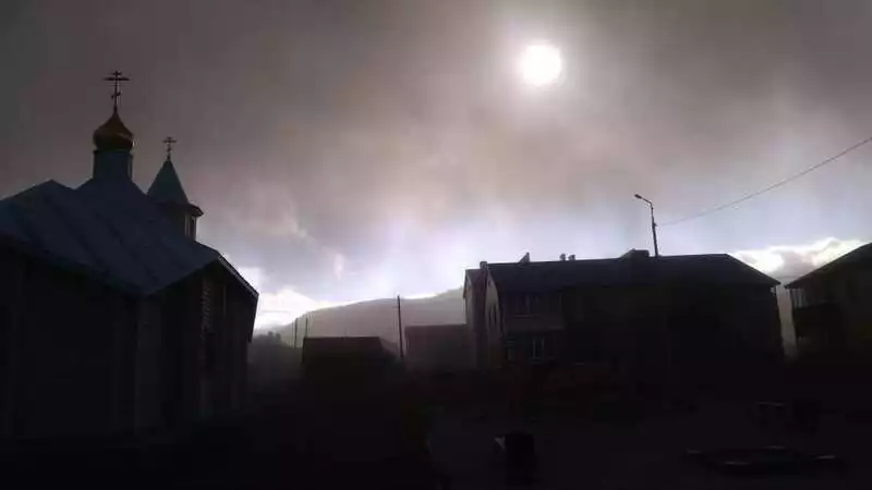 «Запах серы. Катастрофа». Огромное облако пепла накрыло жителей Северо-Курильска