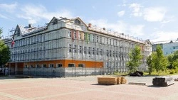 Фасад школы № 21 отремонтировали в Южно-Сахалинске 