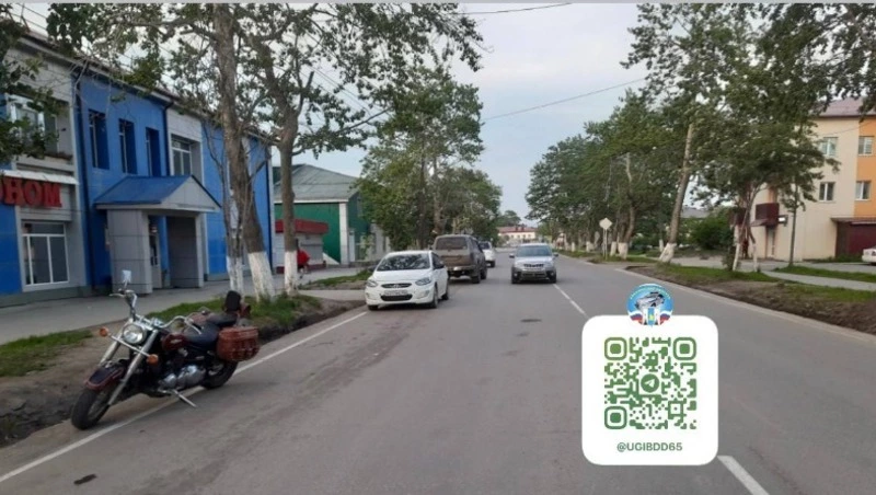 Мотоциклист пострадал при увороте от собаки в Углегорске