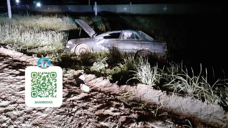 Виновник серьезного ДТП скрылся с места происшествия в Корсаковском районе