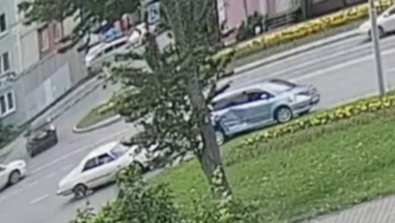 ДТП с двумя автомобилями произошло на улице Пуркаева в Южно-Сахалинске