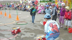 В центре «Маячок» провели пожарную кругосветку