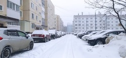 Пробки, отмена рейсов, метель. Сахалинскую область накрыл второй снежный циклон 