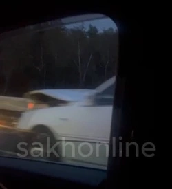 Массовое ДТП произошло на федеральной трассе на Сахалине