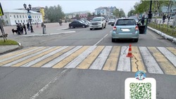 Женщина-водитель за рулем Suzuki СХ4 сбила пешехода на переходе в Поронайске 