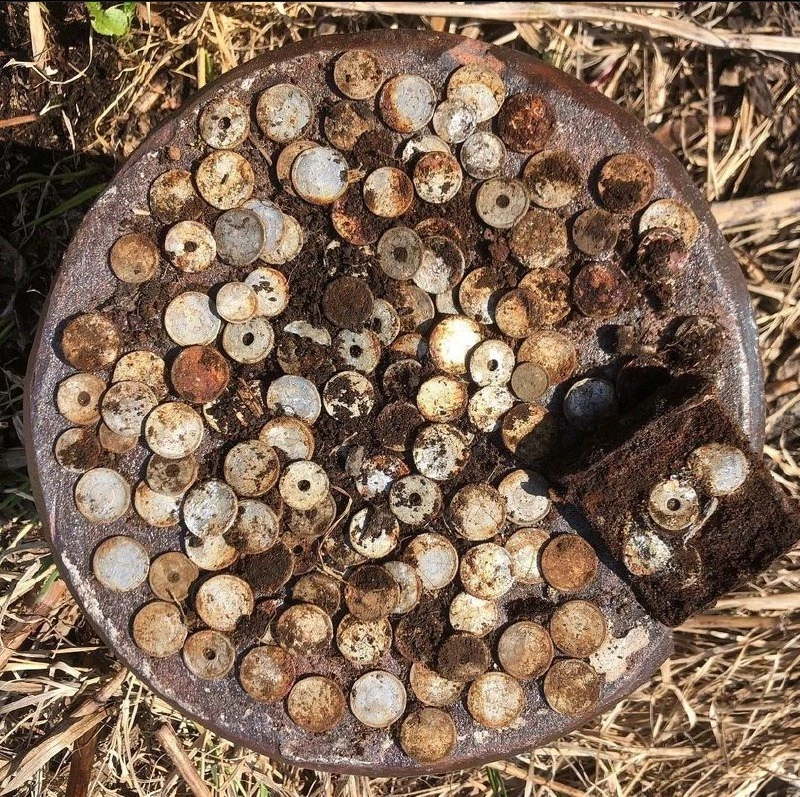 Сахалинцы нашли клад со старыми японскими монетами