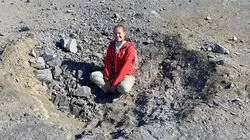 Появились кадры последствия выброса вулкана Эбеко. ВИДЕО