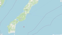Землетрясение магнитудой 4,0 зафиксировали на Южных Курилах ночью 7 декабря