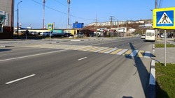 Ремонт улицы Советской подходит к концу в Холмске 