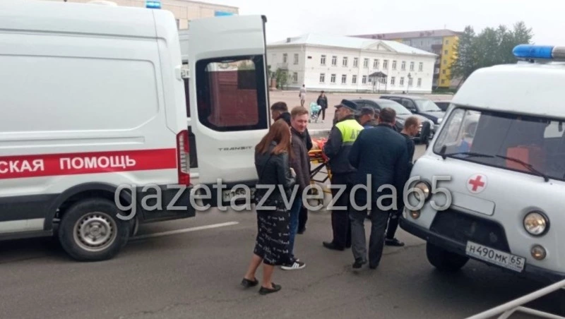 Водитель иномарки сбил женщину на пешеходном переходе в Поронайске