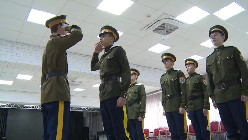 Спартакиада допризывной казачьей молодежи в Южно-Сахалинске. В одном строю 26.11.24