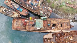 Минприроды: 18 затонувших судов утилизируют в 2024 году в Сахалинской области