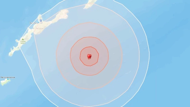 Землетрясение магнитудой 5,0 зафиксировали у берегов Южных Курил