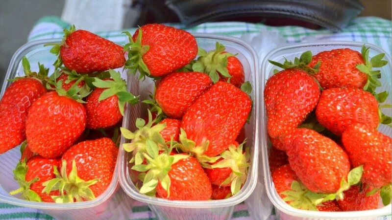 В Южно-Сахалинске торговец клубникой метнул коробку в сотрудницу мэрии, сделавшую ему замечание