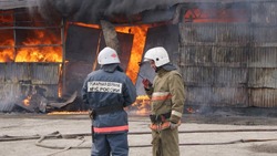Частный дом в Тымовском вспыхнул на площади 300 кв. м днем 19 октября
