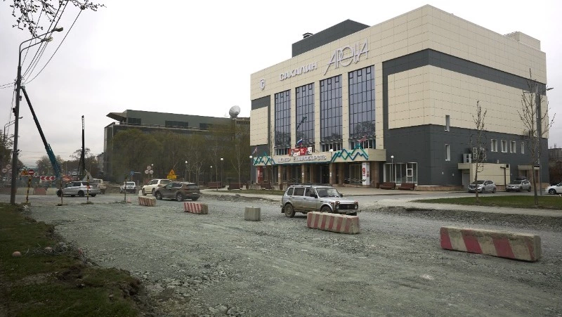 Проспект Мира в Южно-Сахалинске отремонтируют к концу лета 2025 года