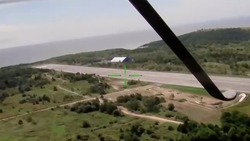 Обновленный аэродром Пушистый показали с высоты птичьего полета