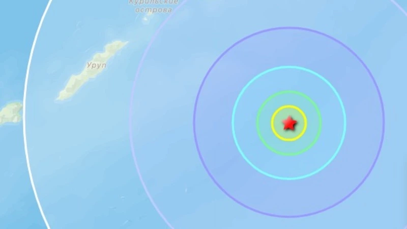 Три землетрясения произошли у берегов Курил 16 февраля 