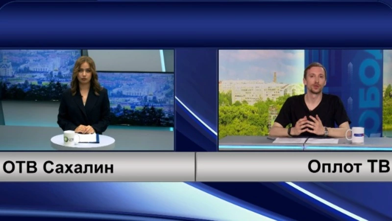 Телемост Сахалин — Донбасс: Валерий Лимаренко исполнил патриотическую песню