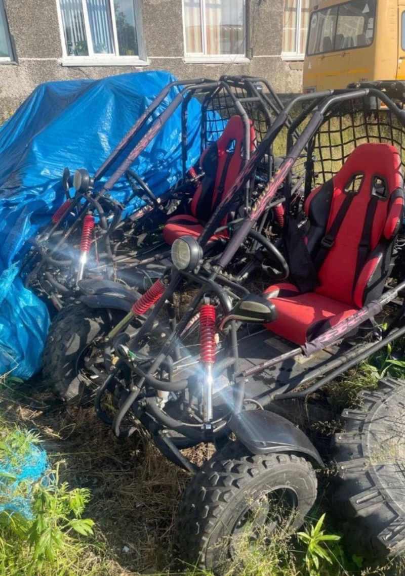 Партию багги отправили в зону СВО из Поронайска 