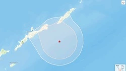 Землетрясение магнитудой 5,0 зафиксировали у берегов Южных Курил