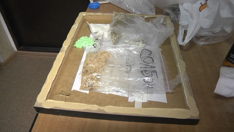 На Сахалине полицейские нашли наркотики в посылке с картинами