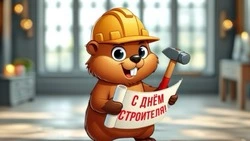 День строителя 2025: открытки и картинки к празднику
