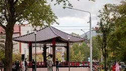 В столице Сахалина открыли новый сквер