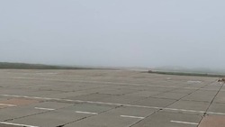 «Текстуры не прогрузились»: в аэропорту на Курилах исчезло небо 