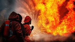 Угольный склад сгорел в Долинском районе