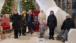 Дети сахалинских военнослужащих посетили главную елку страны