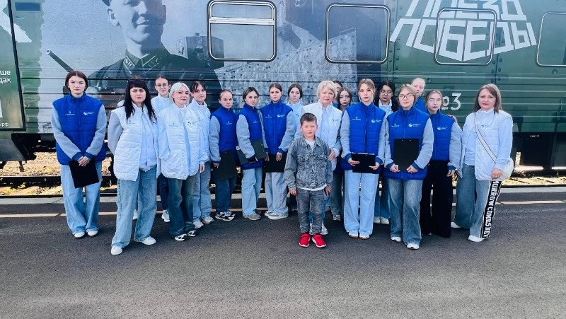 «Поезд Победы» прибыл в Тымовское