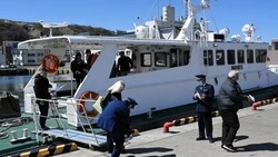 Паром Корсаков — Вакканай отправился в очередной экспериментальный рейс