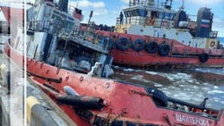 Судно «Шахтерск-1» подняли с мели и отвезли в порт для дальнейшего ремонта