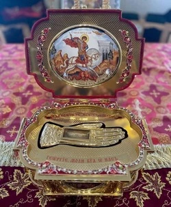 Святые мощи Георгия Победоносца привезут на Сахалин