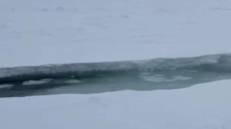 На Сахалине поплыли первые льдины