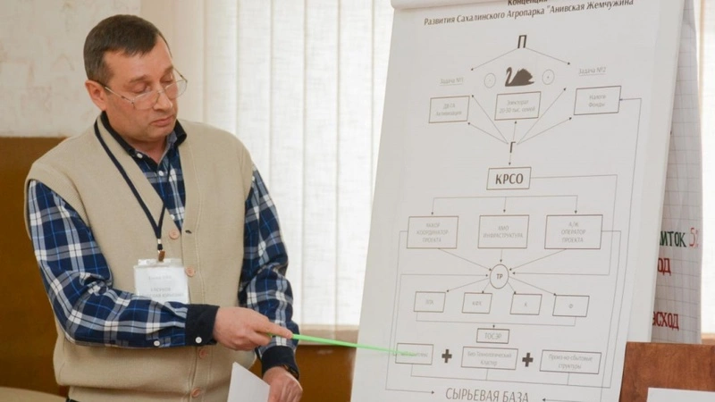 Анивский фермер представил концепцию нового агропарка