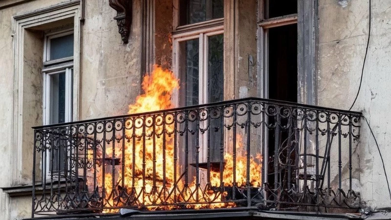 В Южно-Сахалинске из горящей пятиэтажки эвакуировали четырех жильцов