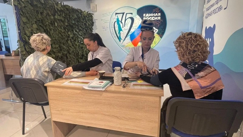 Пенсионерам рассказали об измерении артериального давления в Южно-Сахалинске