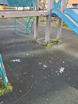 Вандалы разбили лампы на детской площадке в Южно-Сахалинске