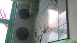 Мозаика украсила стены многоквартирного дома на бульваре Дружбы в Холмске
