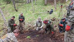 Останки троих солдат нашли на Сахалине