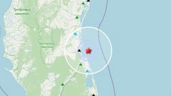 Землетрясение магнитудой 2,7 зарегистрировали на Сахалине ночью 6 октября