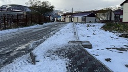 Пешеходная дорожка на 300 метров появилась в Северо-Курильске